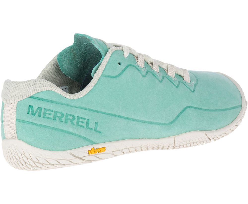 Buty Sportowe Merrell Damskie Mięta - Vapor Glove 3 Luna Skórzane - 352178-NHT